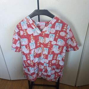 Fashion scrub scrub top